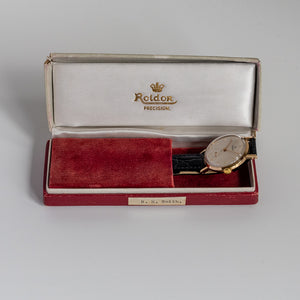 1964 9ct Gold Roidor Precision "BWC Case" with Box