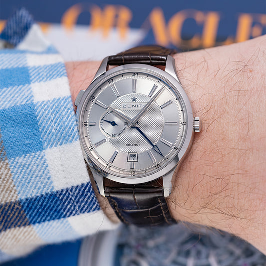 2018 Zenith Captain Elite Dual Time 03.2130.682/02.C498