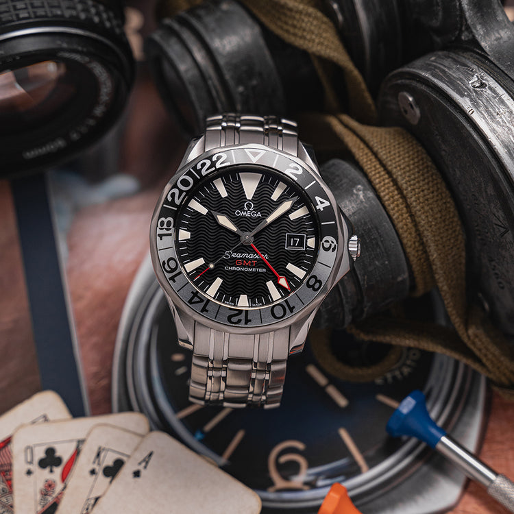 2000s Omega Seamaster GMT 50th Anniversary 2534.50.00