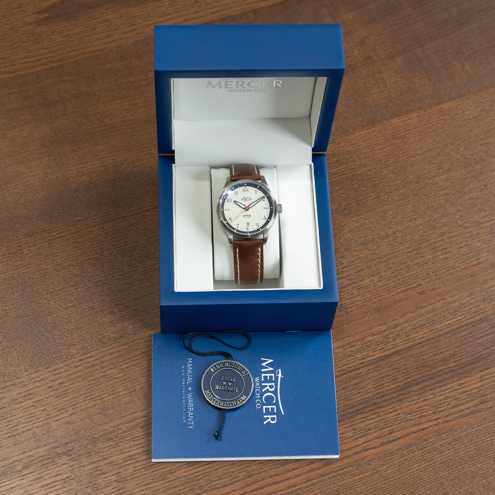 2018 Mercer Watch Co Airfoil Vanilla 40mm Automatic