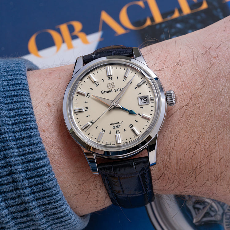 2020 Grand Seiko Elegance GMT Cream Dial SBGM221G [ON HOLD]