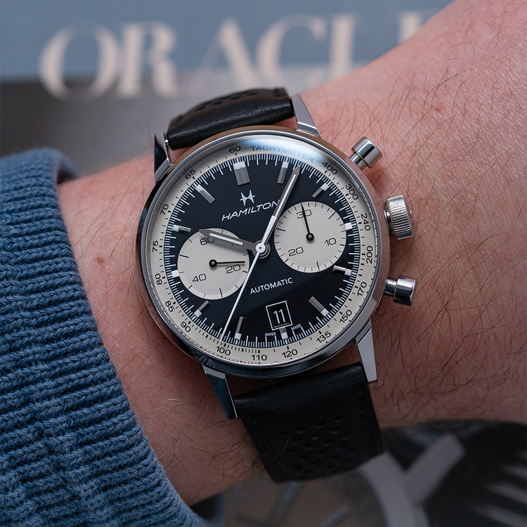 2018 Hamilton American Classic Intra-Matic Chrono Panda H38716731