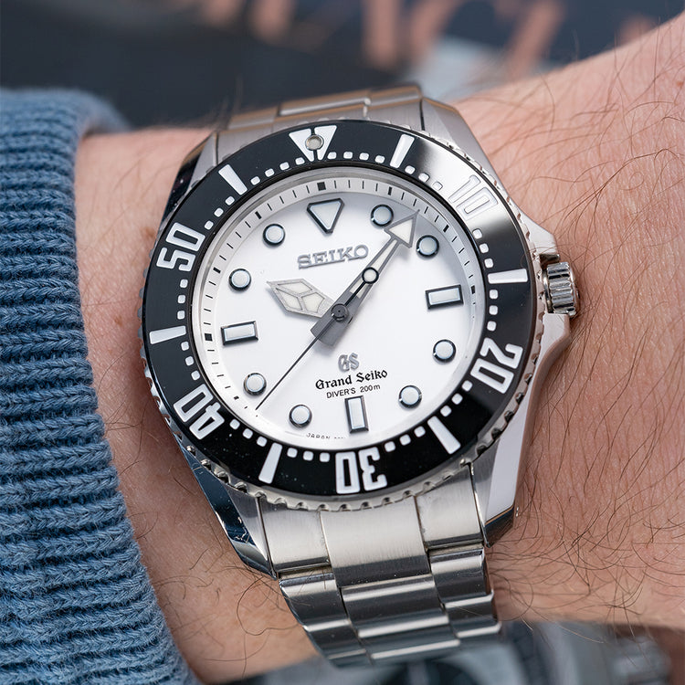 2017 Grand Seiko Quartz Diver SBGX115 on Bracelet