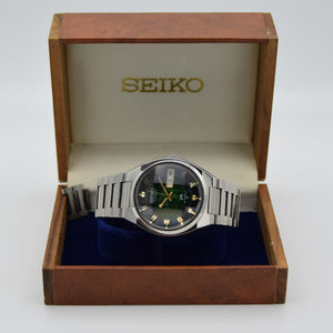 1974 Seiko Lord Matic Emerald Green 5606-7340 With Original Box