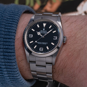 1996 Rolex Explorer I 36mm 14270 on Bracelet