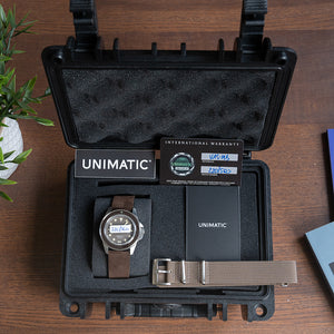 Unworn 2022 Unimatic U1S-MB Limited Edition Brown