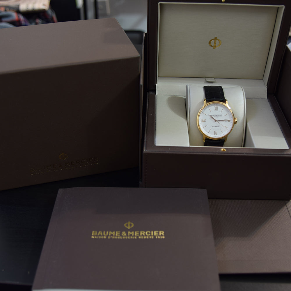 2017 Baume & Mercier Classima 18K Pink Gold Box & Papers