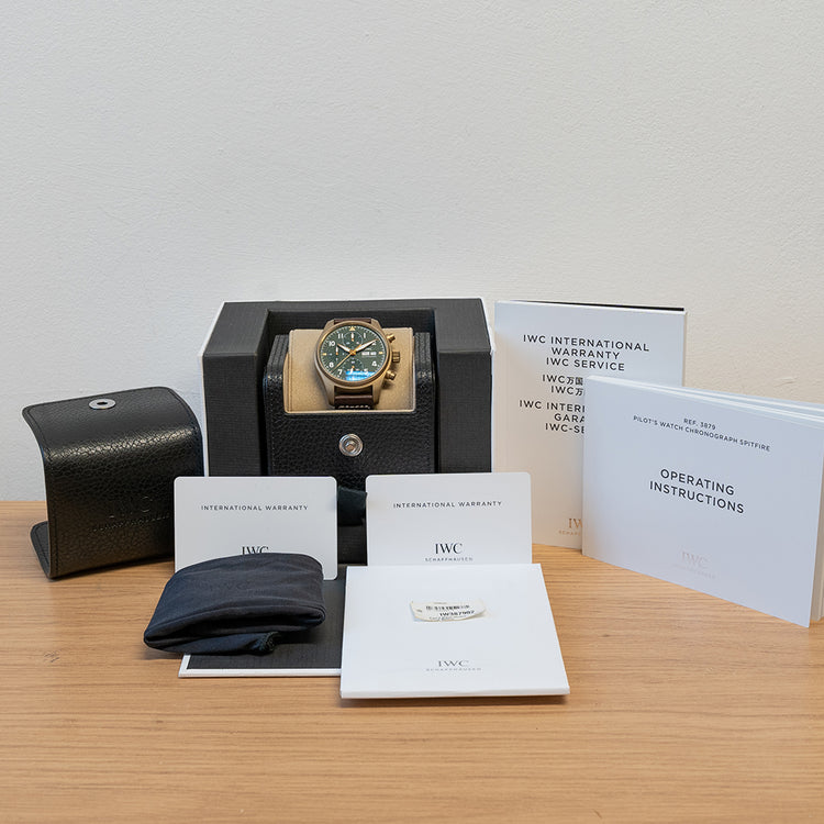 2019 IWC Big Pilot Spitfire Chronograph Bronze IW387902