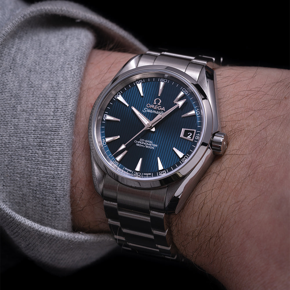 Omega seamaster aqua terra on sale 38.5