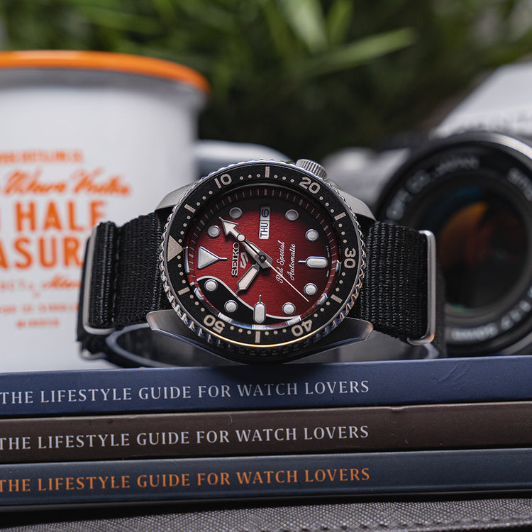 Seiko Watch 5 Sports Brian May Limited Edition SRPE83K1