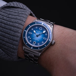 2021 Dietrich Skin Diver SD-1 Pacific Blue Bracelet + Rubber