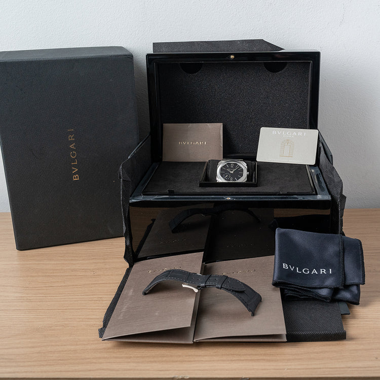 2020 Bulgari Octo Finissimo 40mm Automatic Black 103297