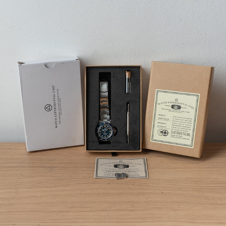 2021 WMT Royal Marine Ocean Dial / Navy "Submariner"