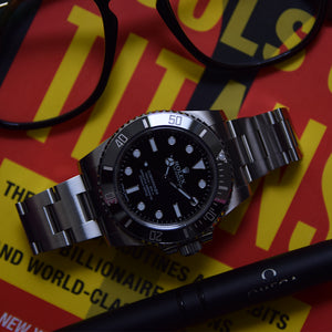2015 Rolex Submariner No Date 114060 Full Set