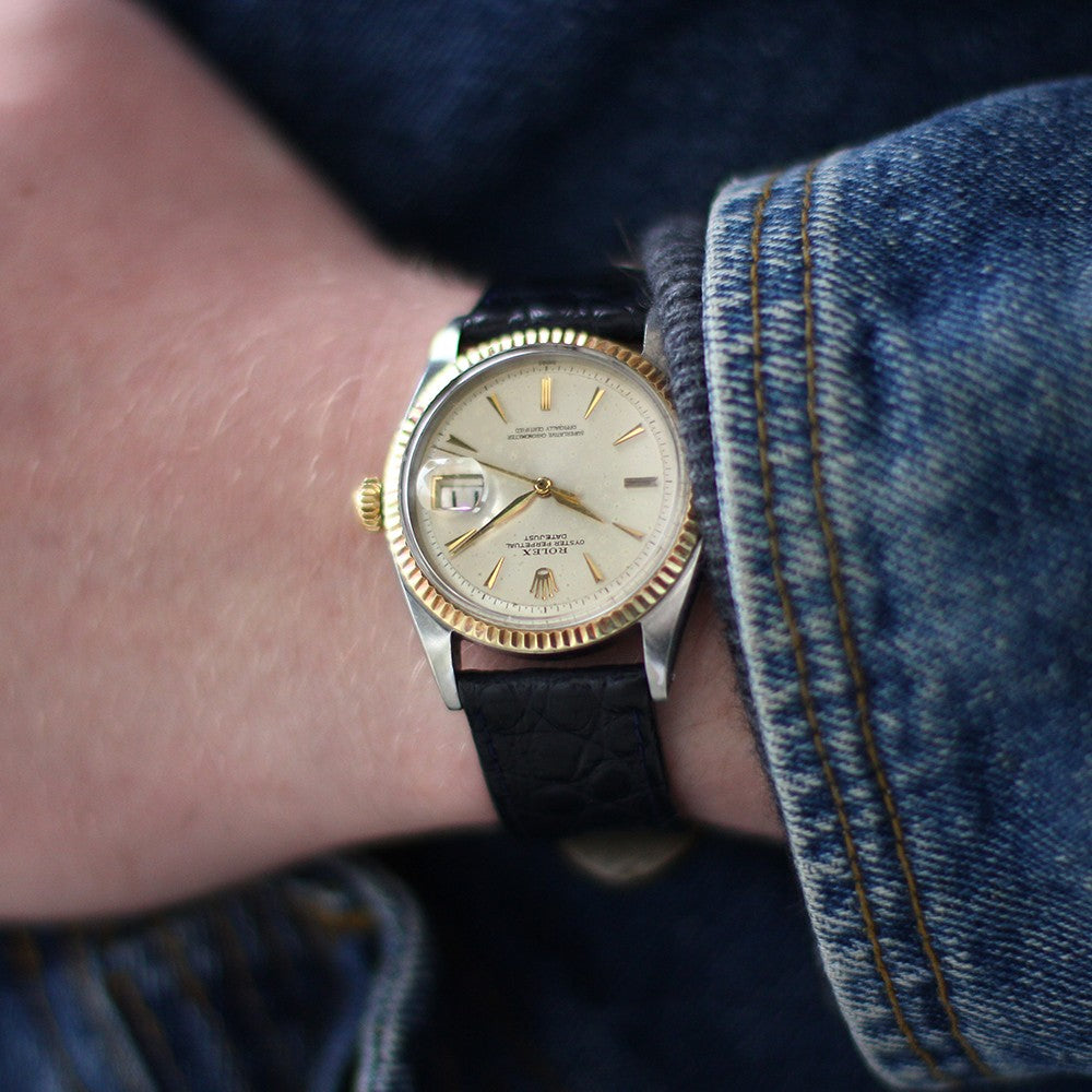 1962 Rolex Datejust Two Tone 1601 KibbleWatches