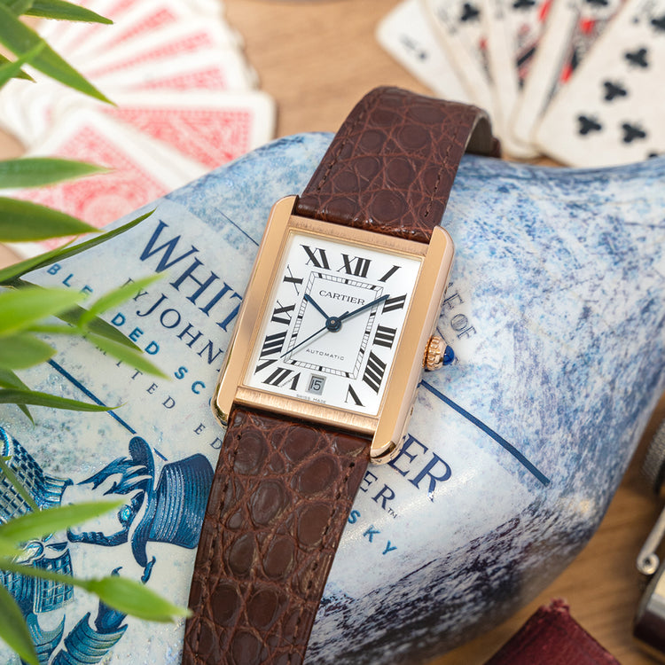 2020 Cartier Tank Solo XL Rose Gold Automatic W5200026