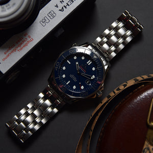 2019 Omega Seamaster Diver Co-Axial Blue