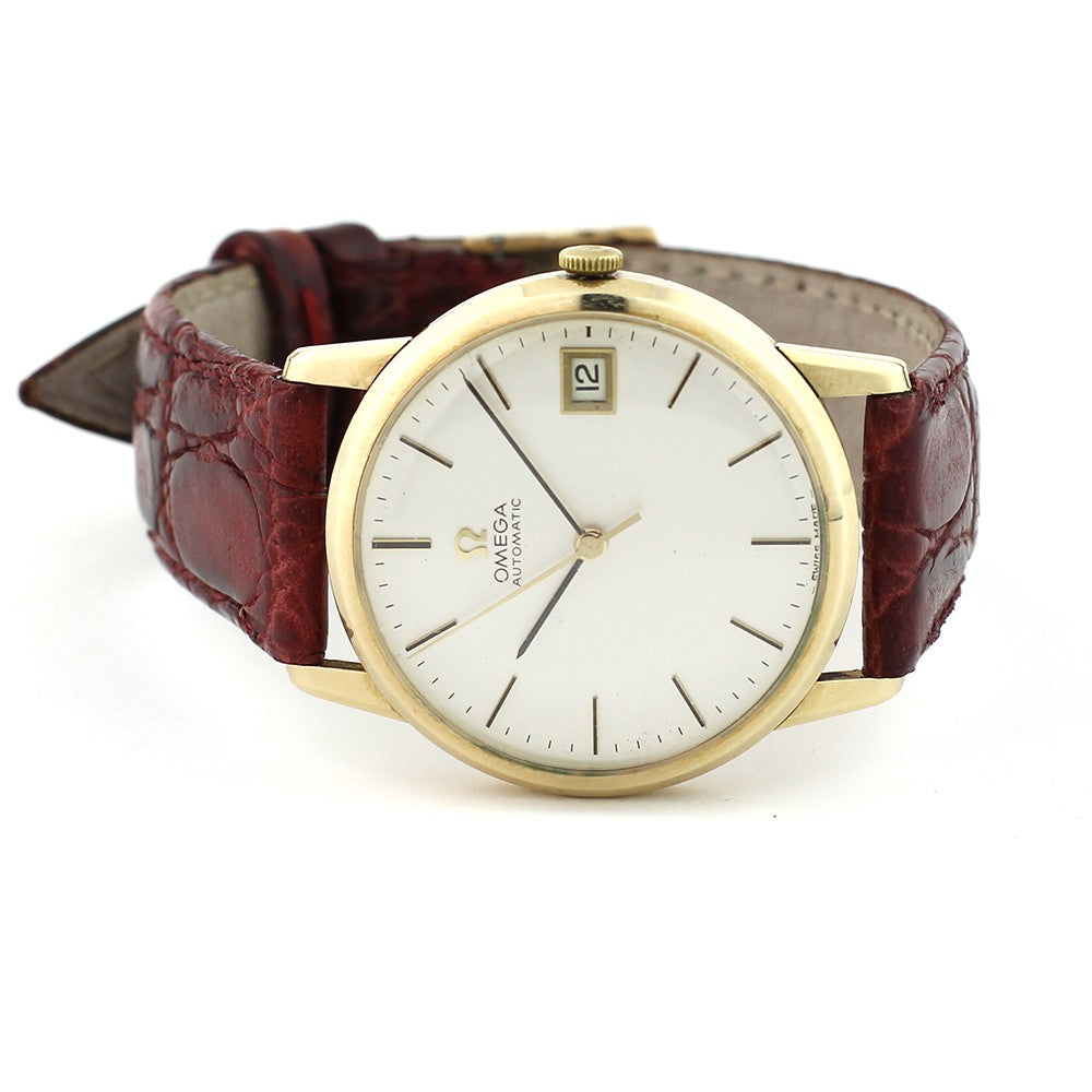 Omega gold sale watch 1977