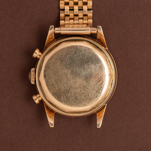 1950s Movado 95 Chronograph 14ct Gold 35mm FB Case