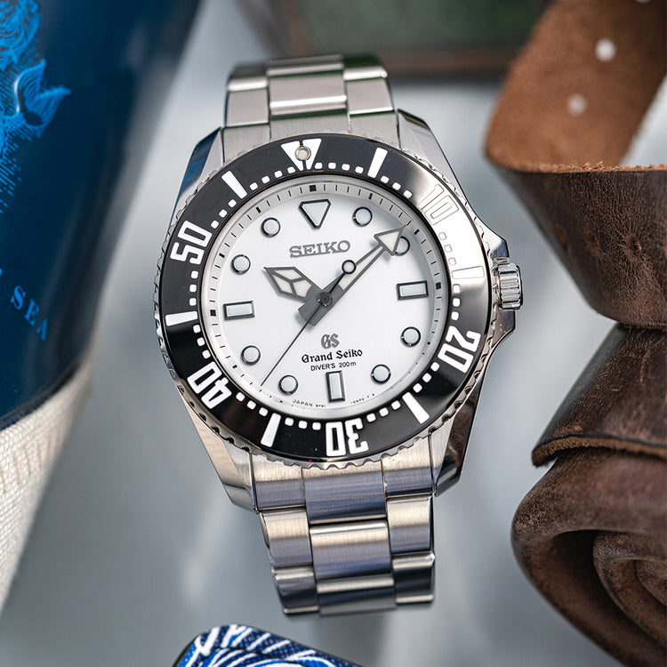 2017 Grand Seiko Quartz Diver SBGX115 on Bracelet