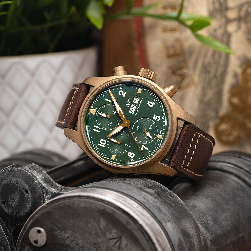 2019 IWC Big Pilot Spitfire Chronograph Bronze IW387902