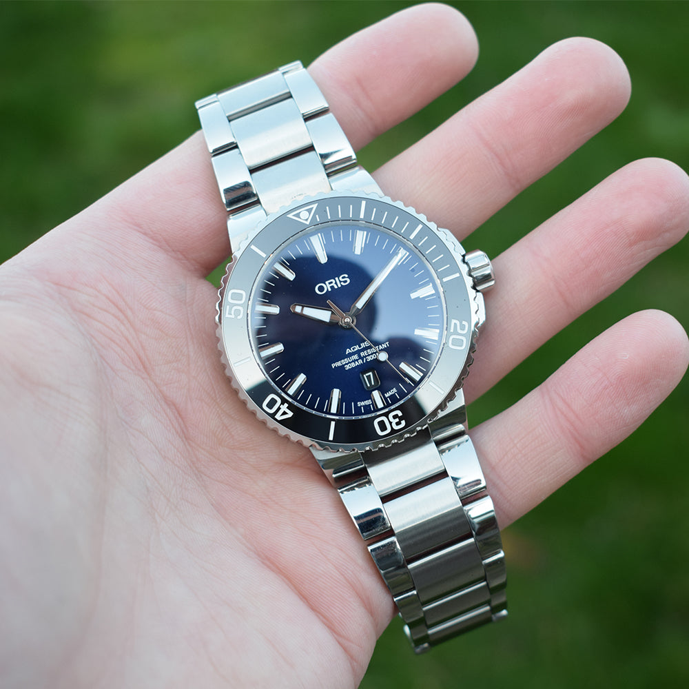 Oris Aquis Date Blue