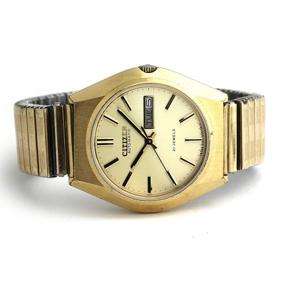 Citizen gold watch outlet vintage