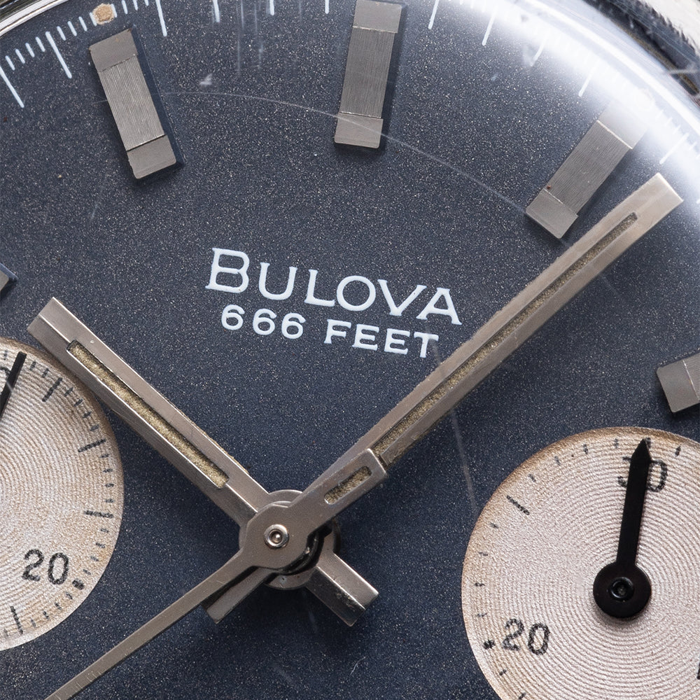 1971 Bulova "666 Feet" Devil Chronograph Valjoux 7733