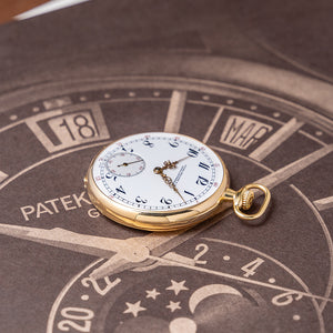 1920 Patek Philippe & Cie 18ct Yellow Gold Pocket Watch