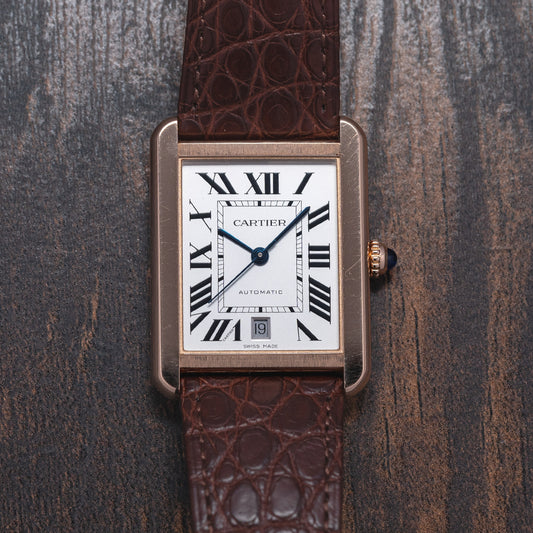 2020 Cartier Tank Solo XL Rose Gold Automatic W5200026