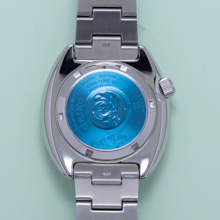 2022 Seiko Prospex Turtle U.S. Special Edition SRPH59 Blue