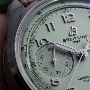 2021 Breitling Premier B09 Chronograph "Pistachio"