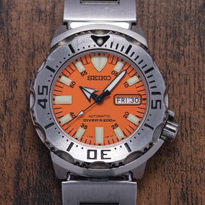 2007 Seiko Orange Monster 1st Gen SKX781 Box Papers