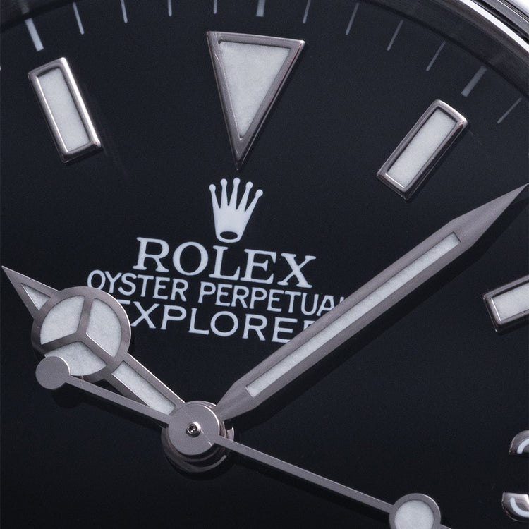 2001 Rolex Explorer 1 36mm 114270 on Bracelet K Serial
