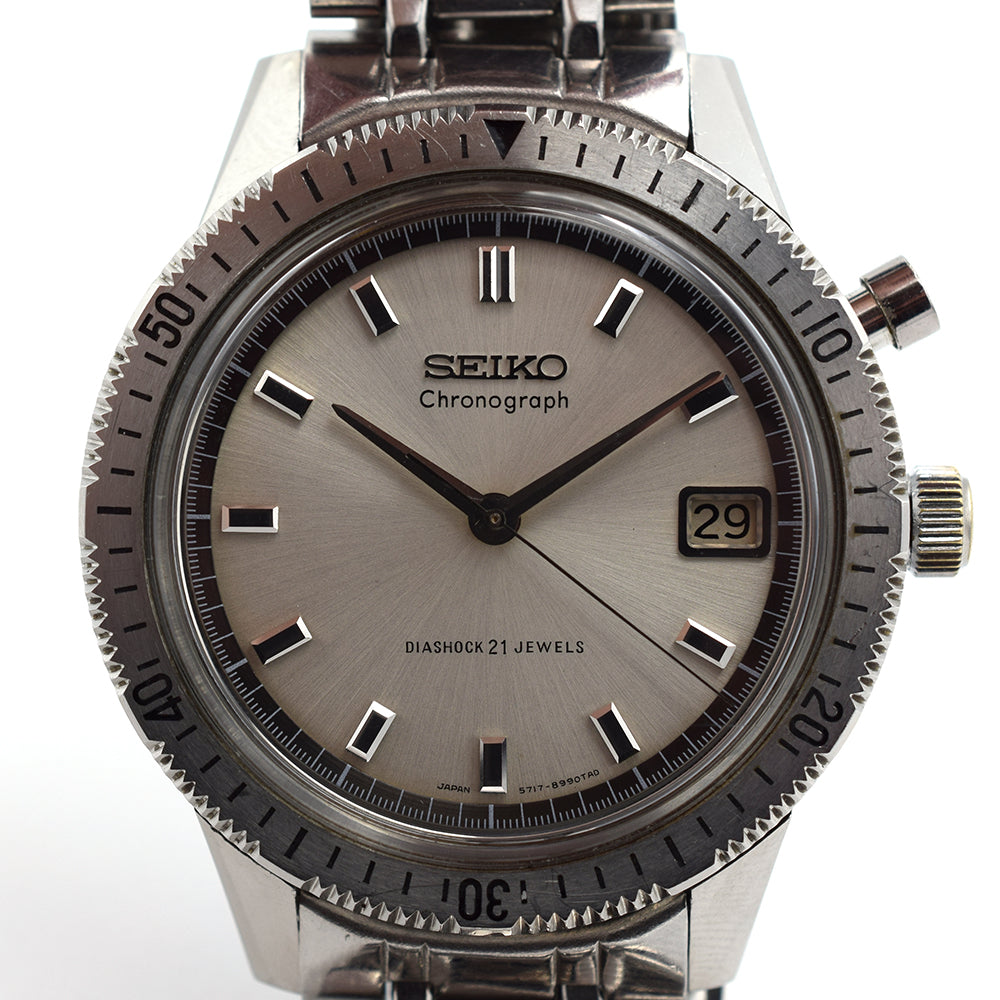 1964 Seiko Chronograph Monopusher Olympics