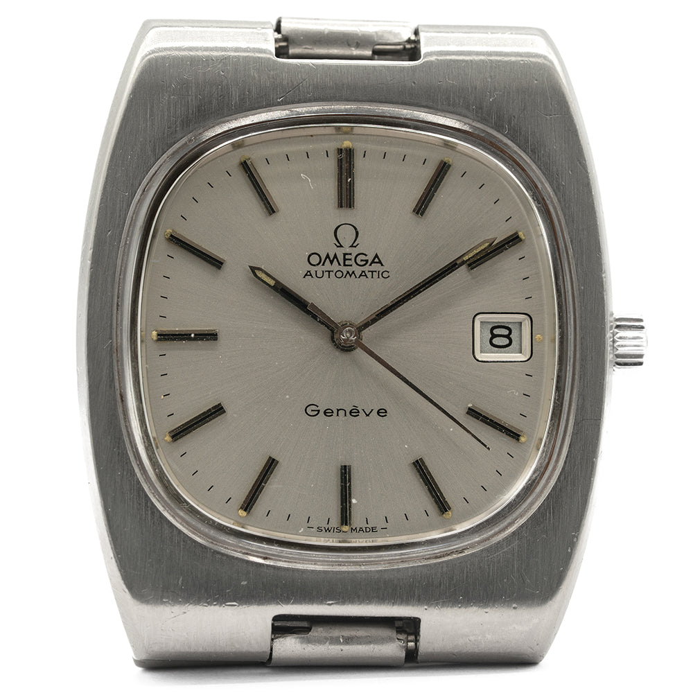 1973 Omega Geneve Automatic Date on Bracelet 166.0191
