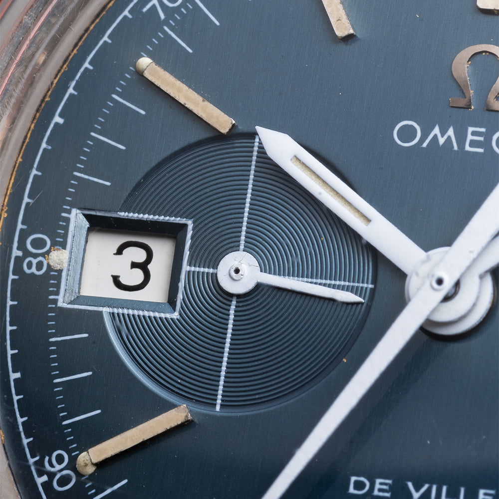 1969 Omega De Ville Date Chronograph Blue 146.017