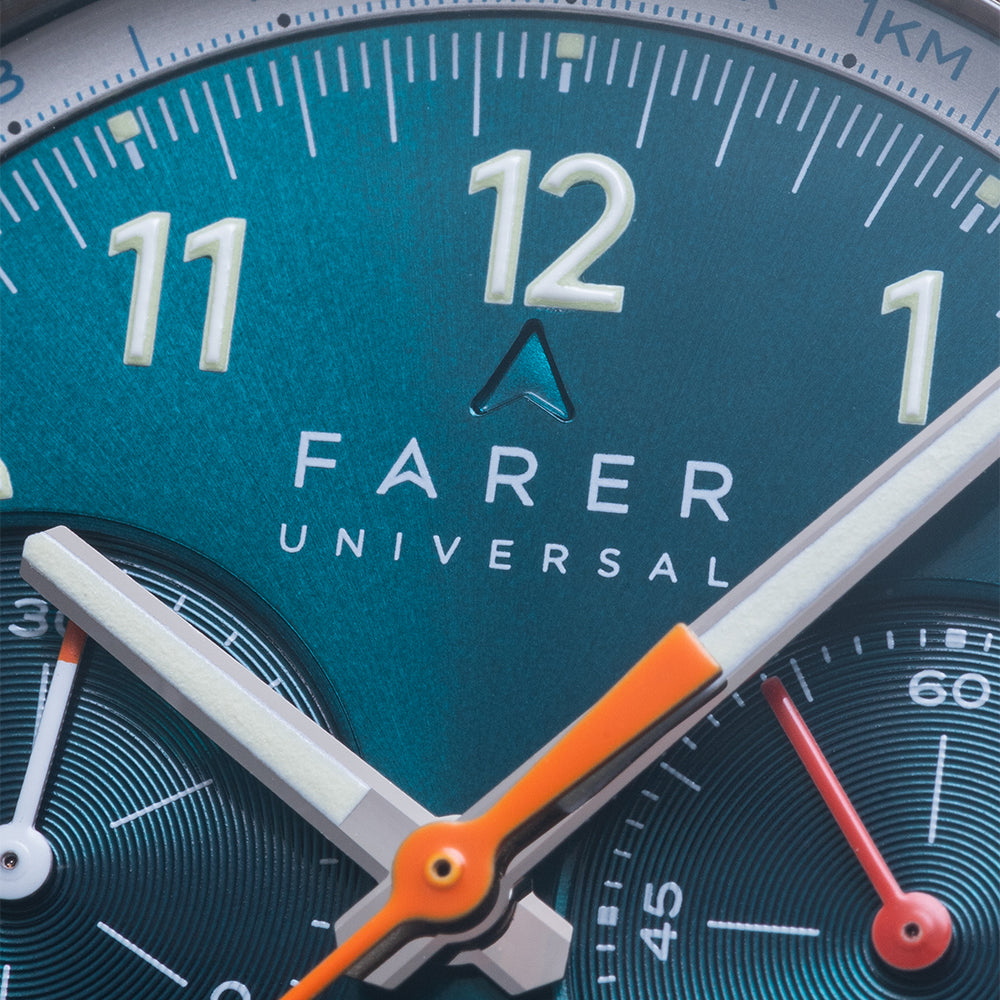 2019 Farer Lander Chronograph "Sea Green"