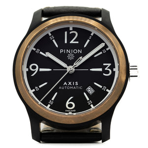 2017 Pinion Axis Automatic DLC + Bronze Bezel Special