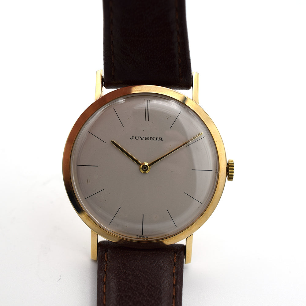 1960 9ct Gold Juvenia Dress Watch with Box