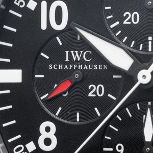2014 IWC Pilot's Chronograph 43mm Black IW377701
