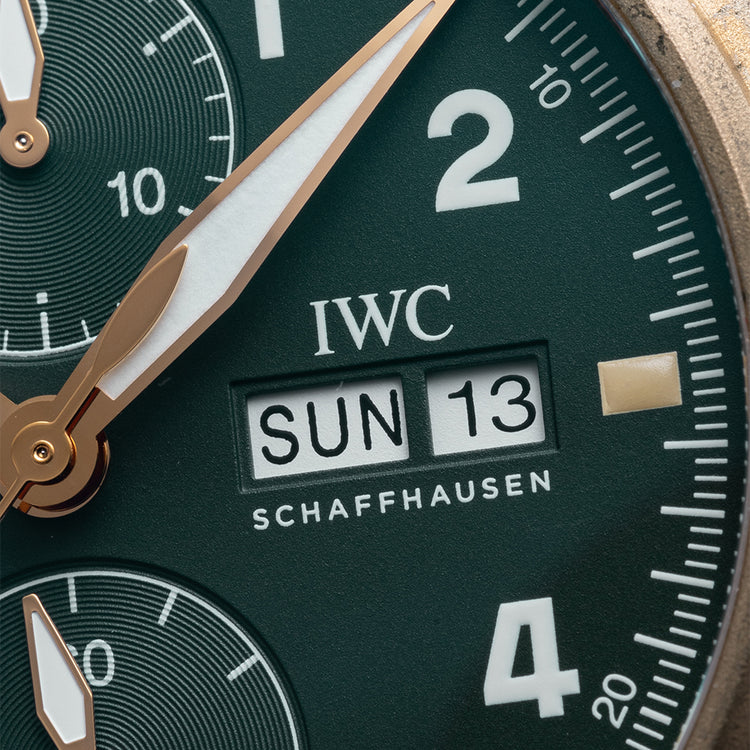 2019 IWC Big Pilot Spitfire Chronograph Bronze IW387902